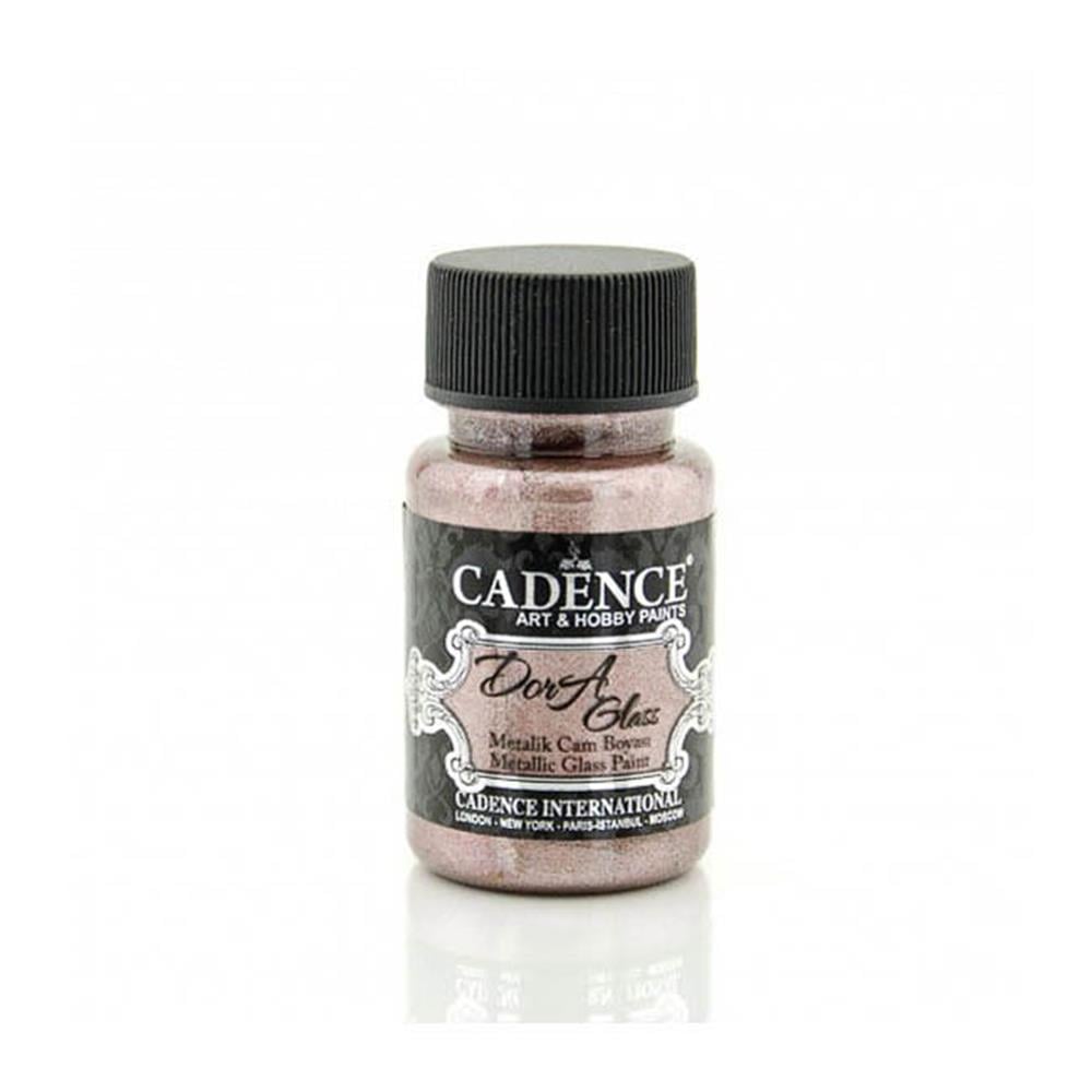 Cadence Dora Glass Metalik Cam Boyası - Antik Pembe 3147