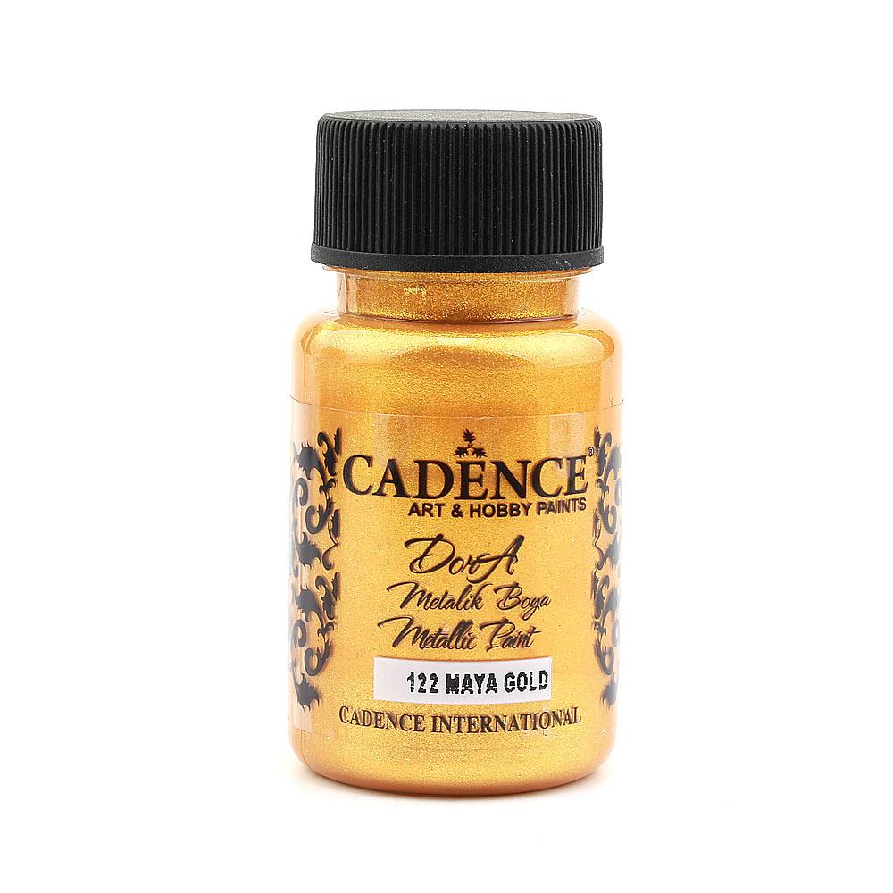 Cadence Dora Metalik Boya 50 ML - Maya Altın 122