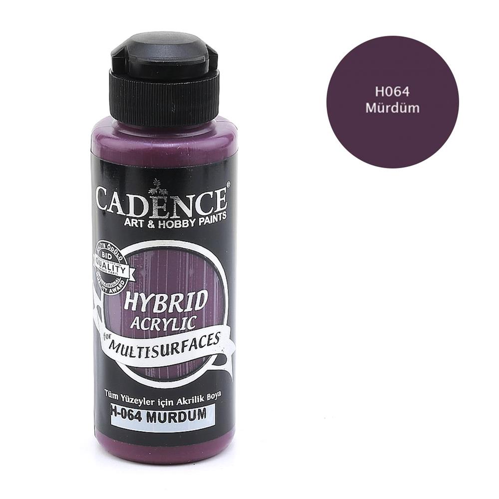 Cadence Multisurface Hibrit Akrilik Boya 120 ml Mürdüm H064