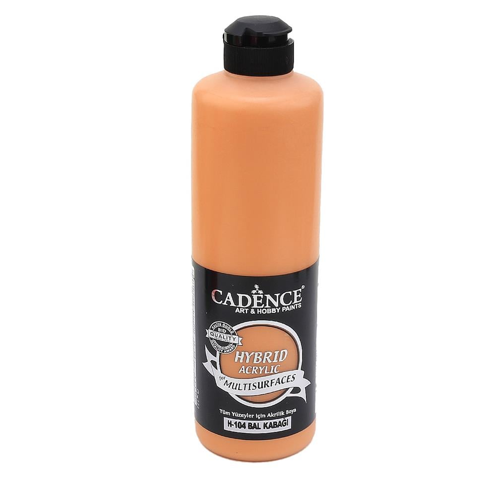 Cadence Multisurface Hibrit Akrilik Boya 500 ml - Bal Kabağı H104