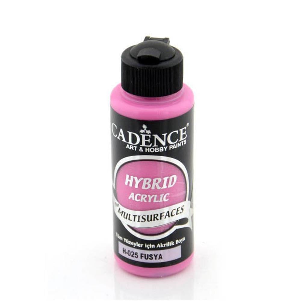 Cadence Multisurface Hibrit Akrilik Boya 120 ml - Fuşya H025