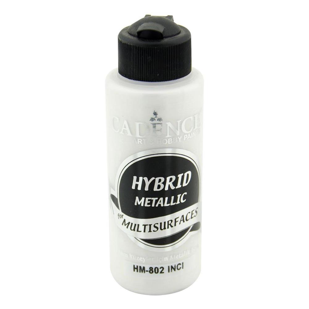 Cadence Multisurface Hibrit Metalik Boya 120 ml - İnci HM802