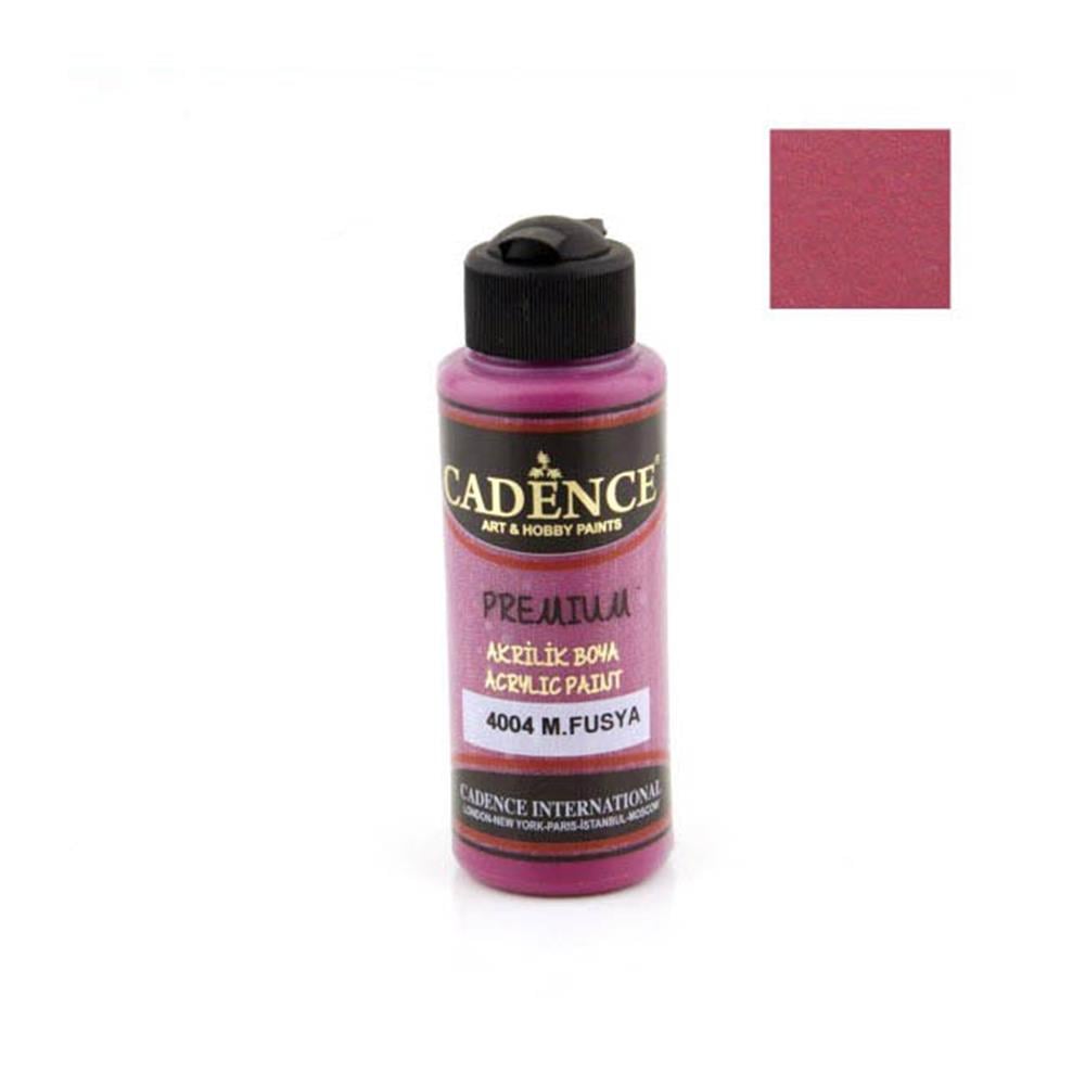 Cadence Premium Akrilik Boya 120 ml - M.Fuşya 4004