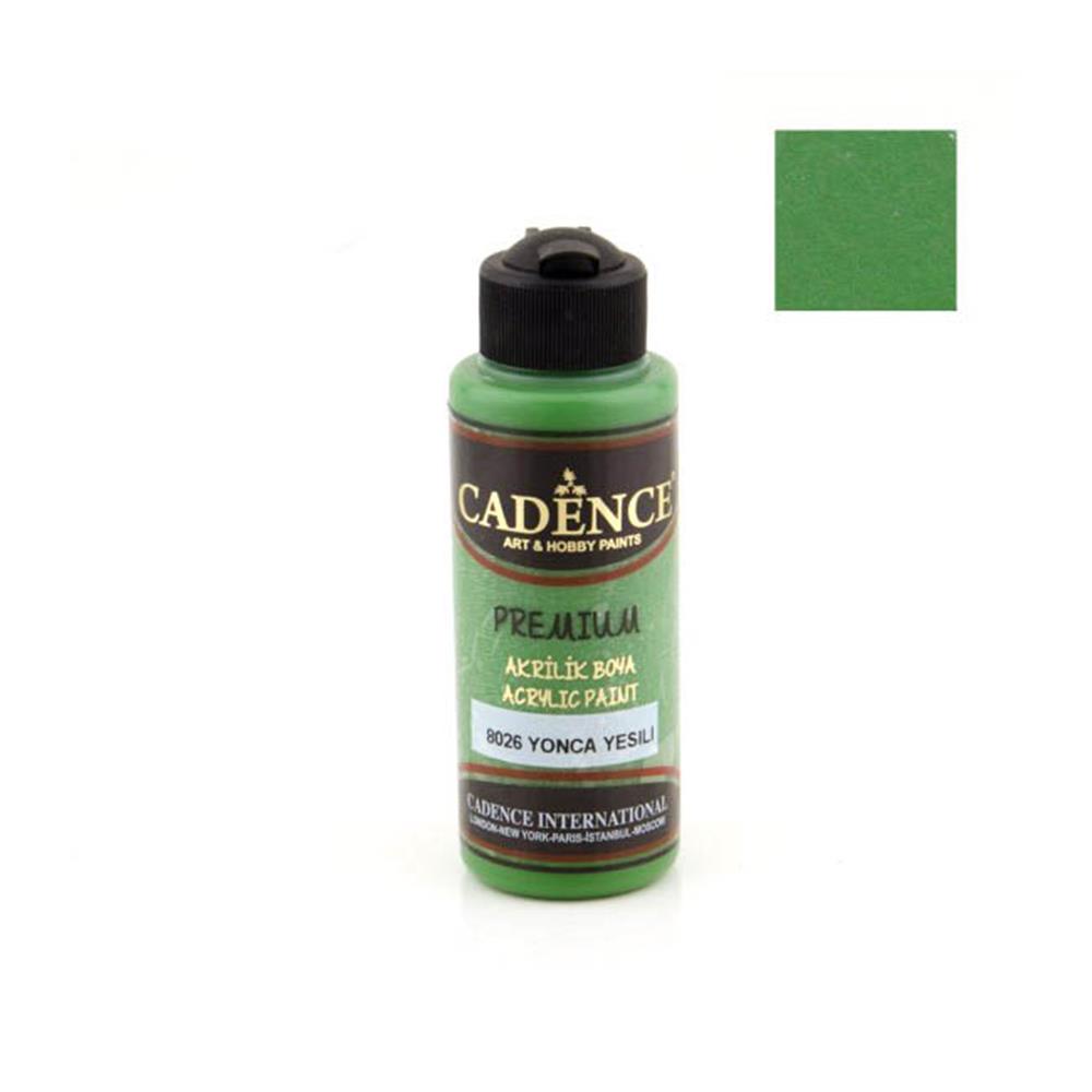 Cadence Premium Akrilik Boya 120 ml - Yonca Yeşili 8026