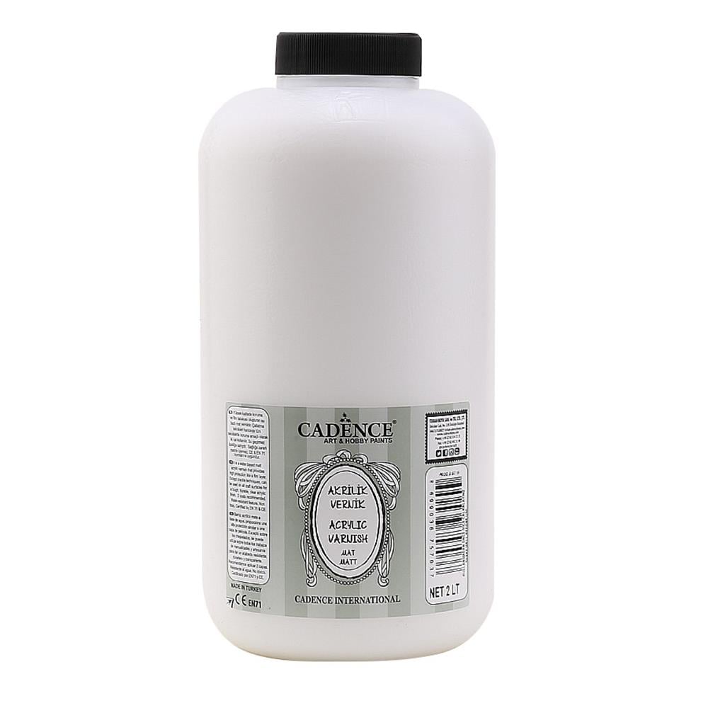 Cadence Su Bazlı Mat Vernik 2000 ml