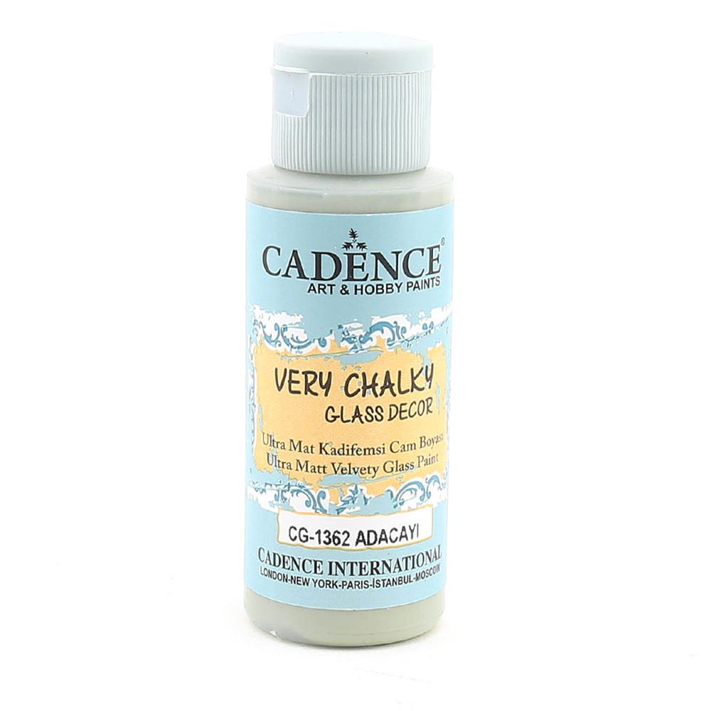 Cadence Very Chalky Glass Decor Cam Boyası - CG 1362 Adaçayı