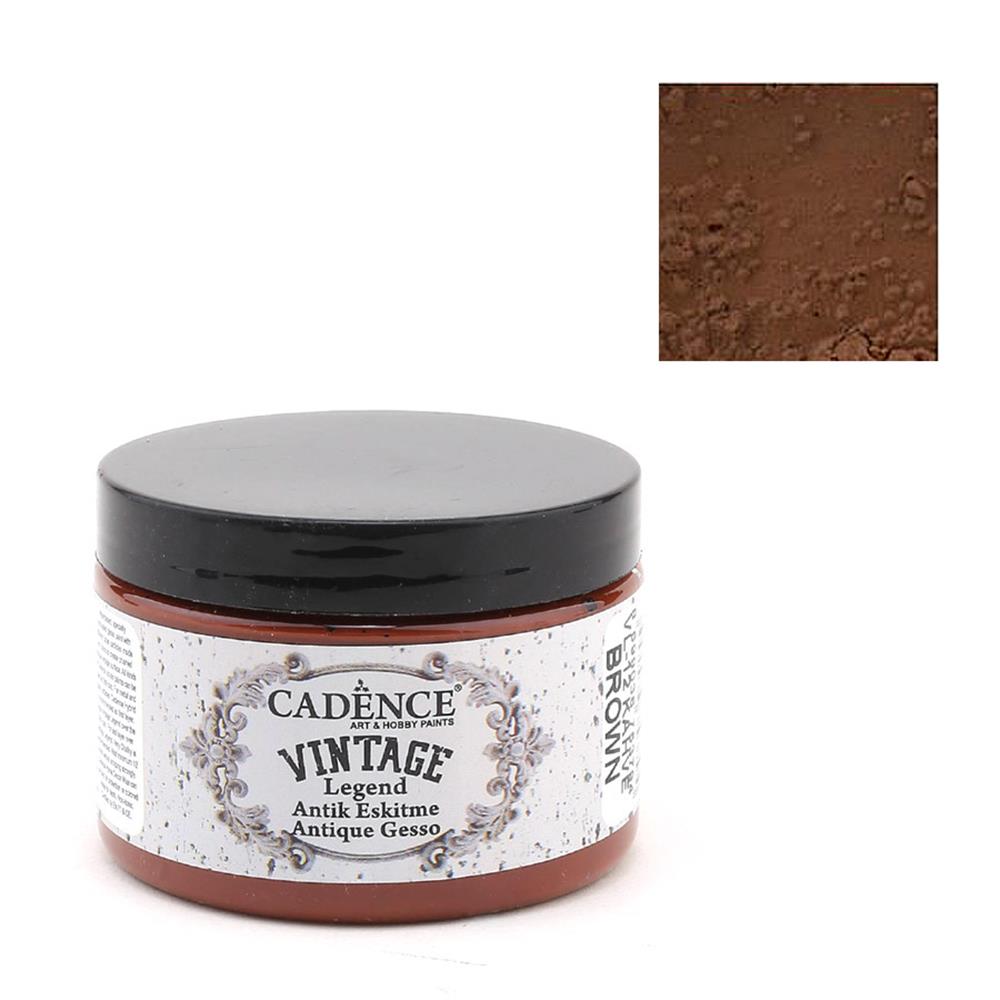 Cadence Vintage Legend Antik Eskitme Boyası - VL 12 Kahverengi