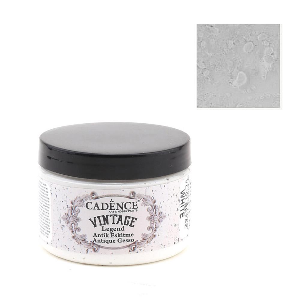 Cadence Vintage Legend Antik Eskitme Boyası - VL 01 Beyaz