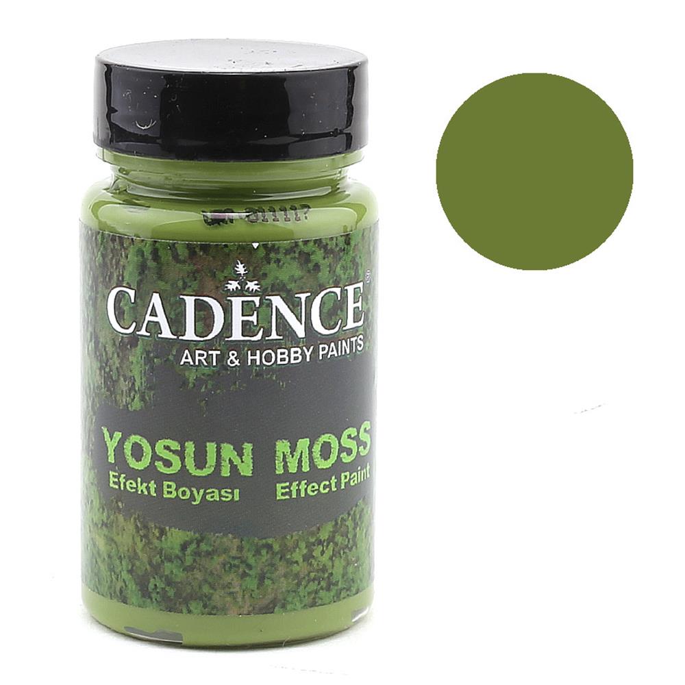 Cadence Yosun Efekti (Moss Effect) Boyası Koyu Yeşil