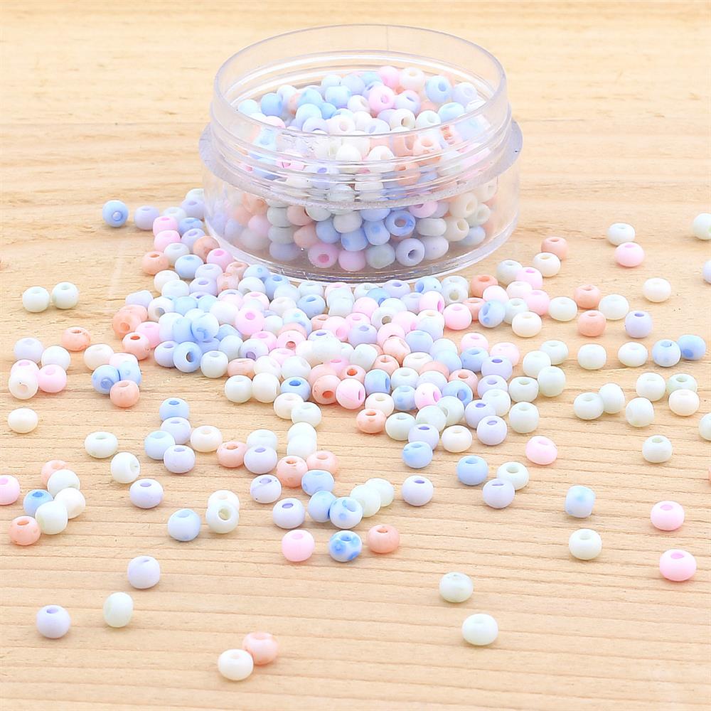 Çek Kum Boncuk Mix Soft Renkler 8/0 3 mm
