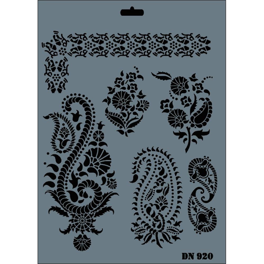 Dantel Stencil 25X35 cm - Rich DN 920