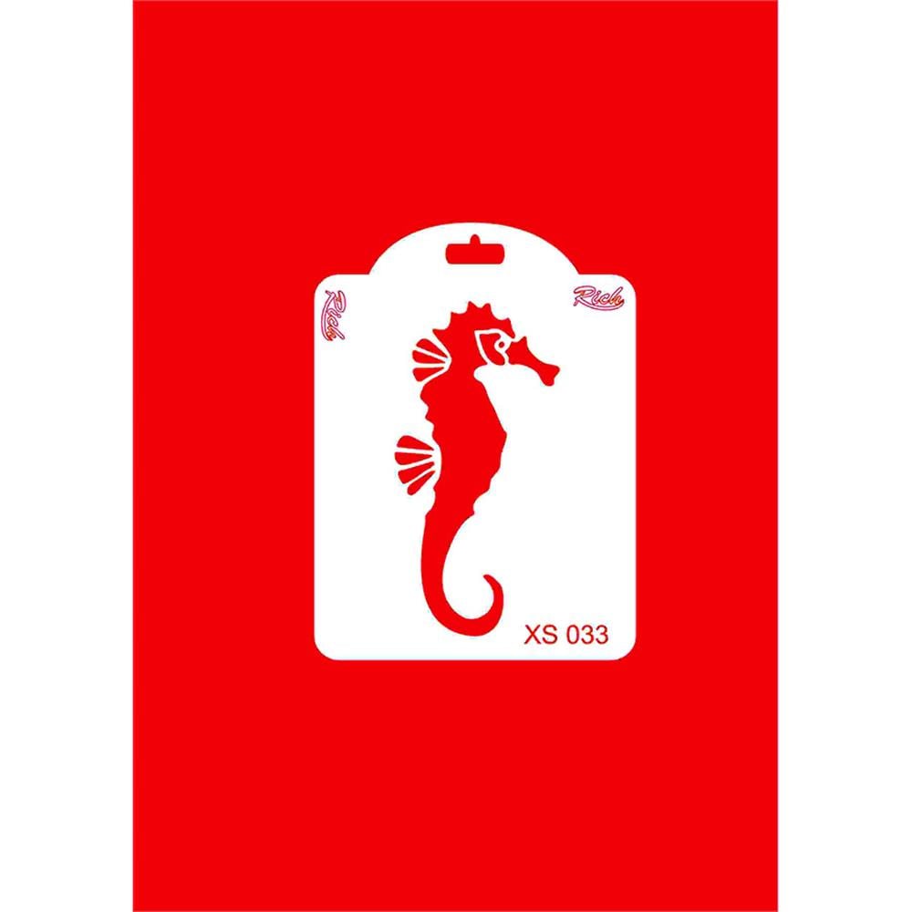 Deniz Atı Stencil Küçük - Rich XS-033