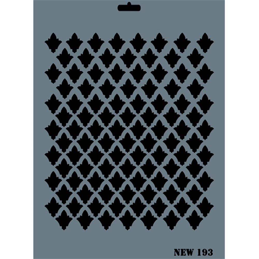 Desen Set Stencil Şablon 25X35 cm - Rich New 193