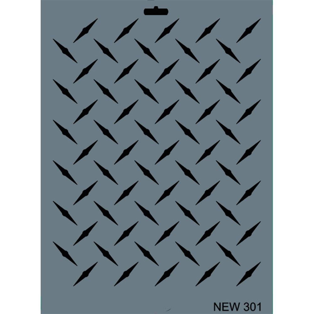 Desen Stencil Şablon 25X35 cm - Rich New 301