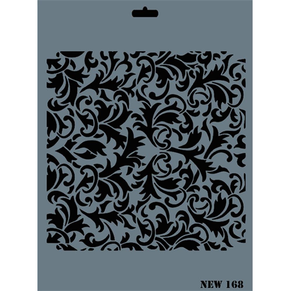 Desen Stencil Şablon 25X35 cm - Rich New 168