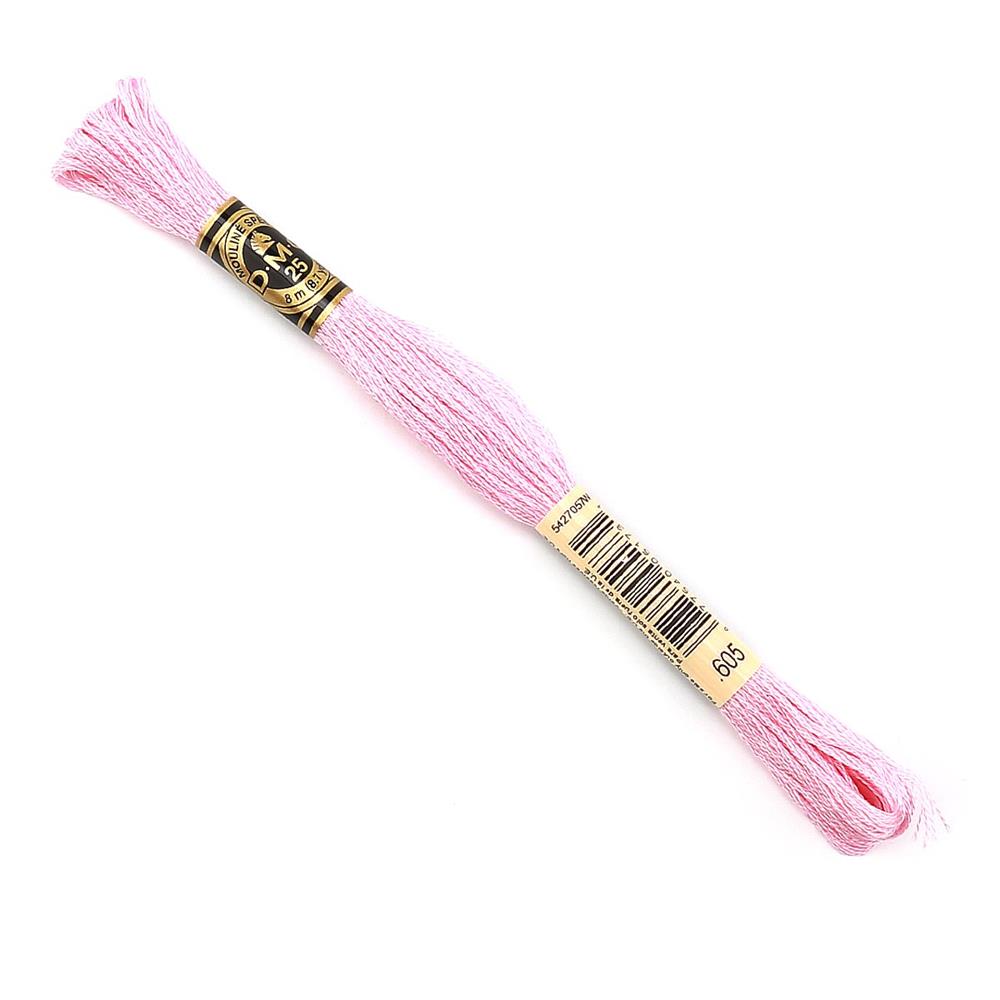 DMC Muline 605 Pembe Nakış ipliği