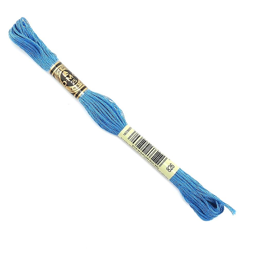 DMC Muline 826 Mavi Nakış ipi