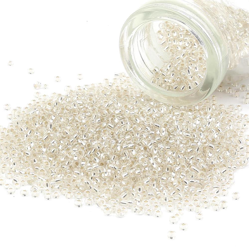 Dökme Kum Boncuk Şeffaf 11/0 2 mm