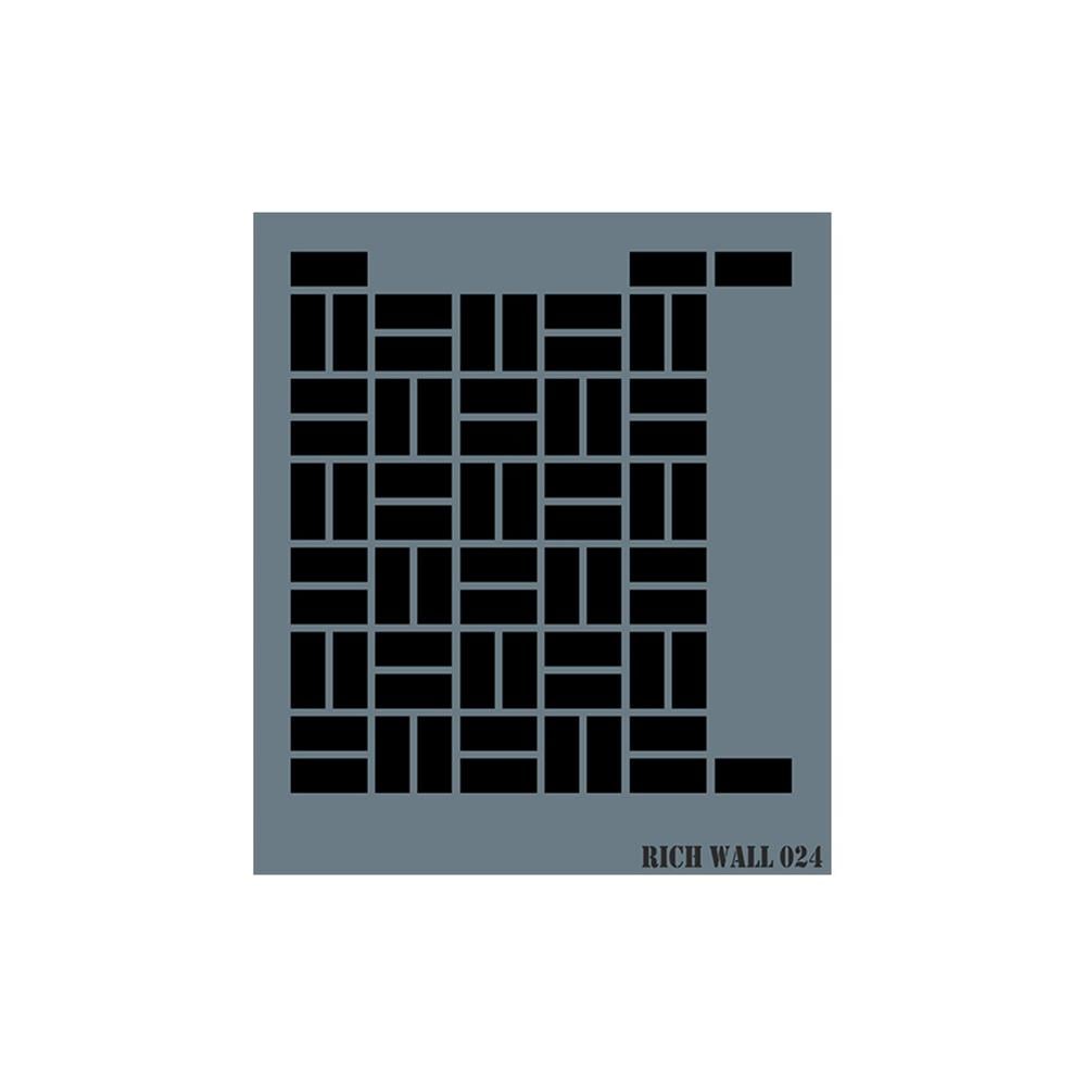 Duvar Stencil 50X57 cm - Rich WALL 024