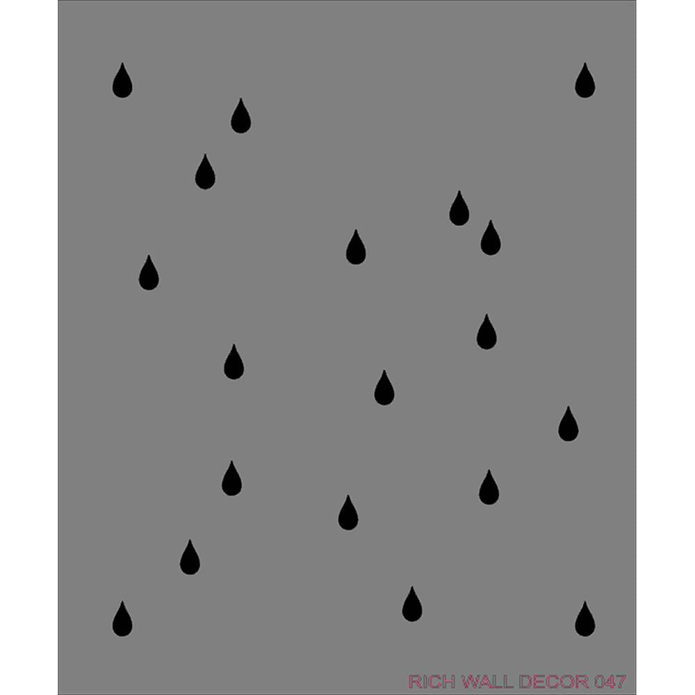 Duvar Stencil 50X60 cm - Rich WALL 047