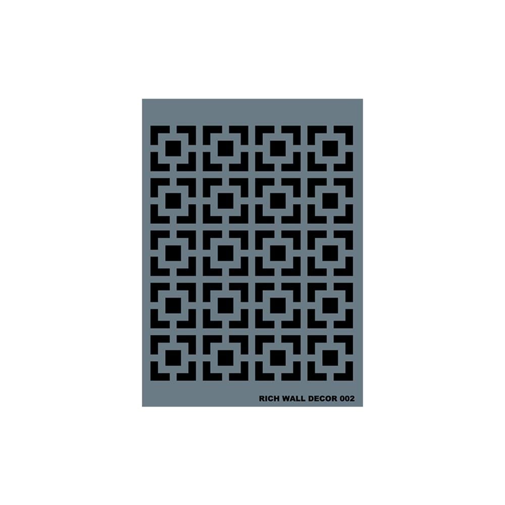 Duvar Stencil 50X70 cm - Rich WALL 002