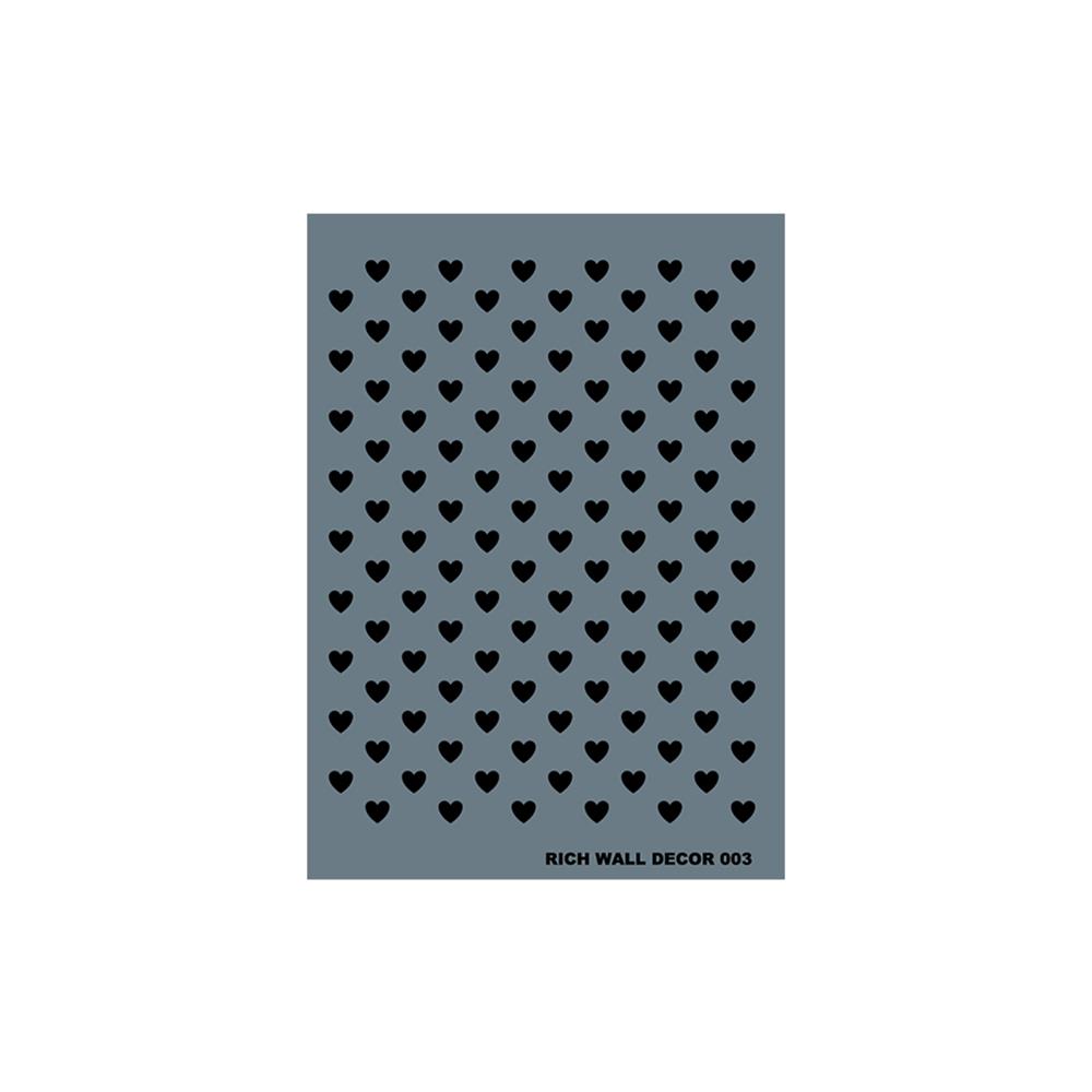 Duvar Stencil 50X70 cm - Rich WALL 003
