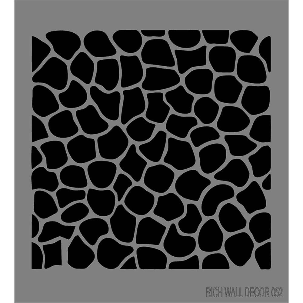 Duvar Stencil 50X70 cm - Rich WALL 052