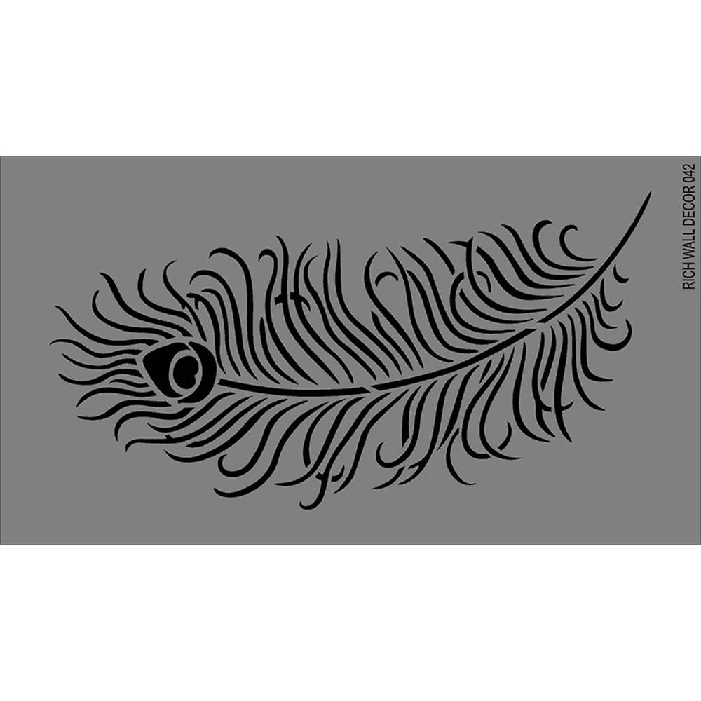 Duvar Stencil 50X90 cm - Rich WALL 042