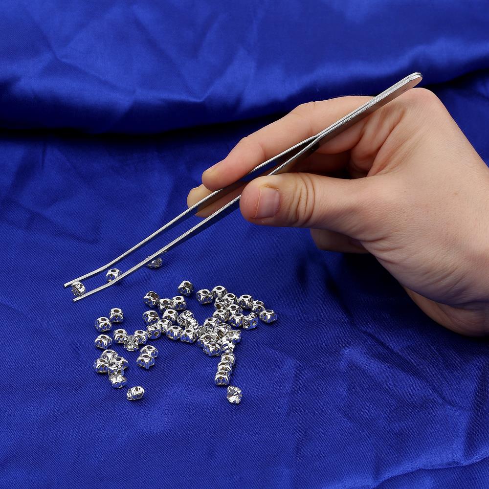 Eğri Uçlu Taş ve Boncuk Tutma Cımbızı