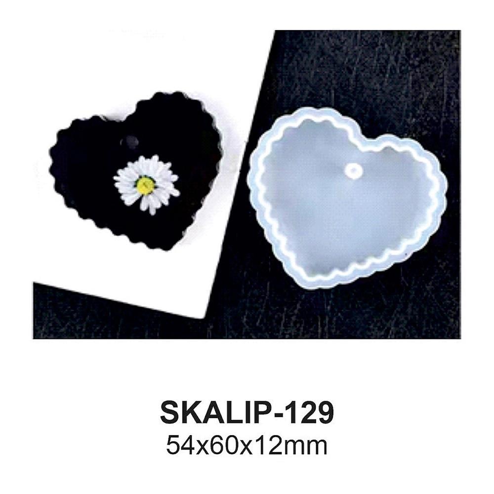 Epoksi Reçine Kalp Kalıbı