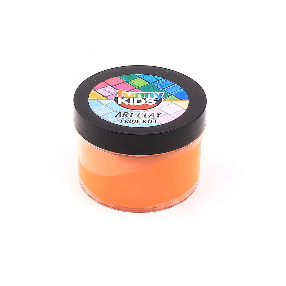 Funny Kids Art Clay Proje Kili - 558 Turuncu