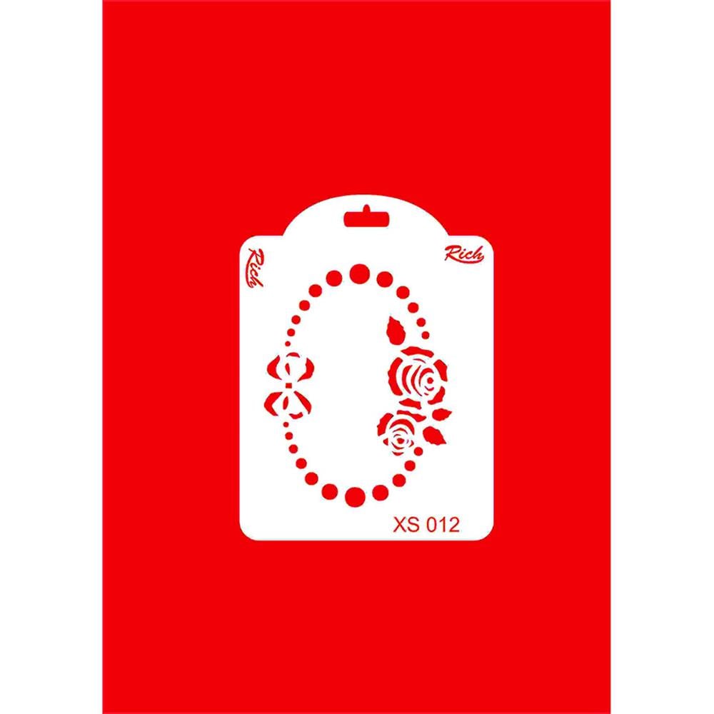 Gül Stencil Küçük - Rich XS-012