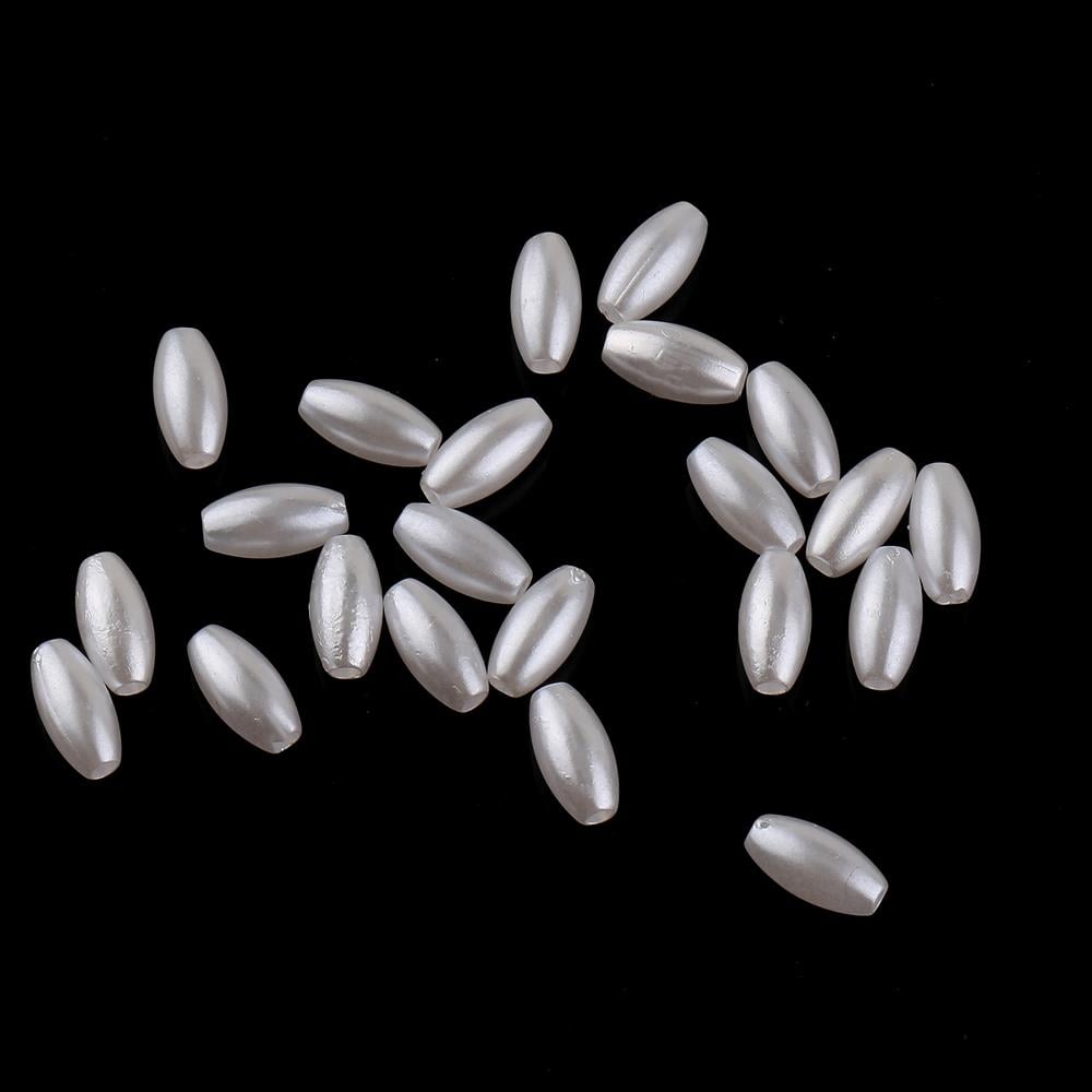 Küçük Beyaz Arpa İnci Boncuk 100 Adet