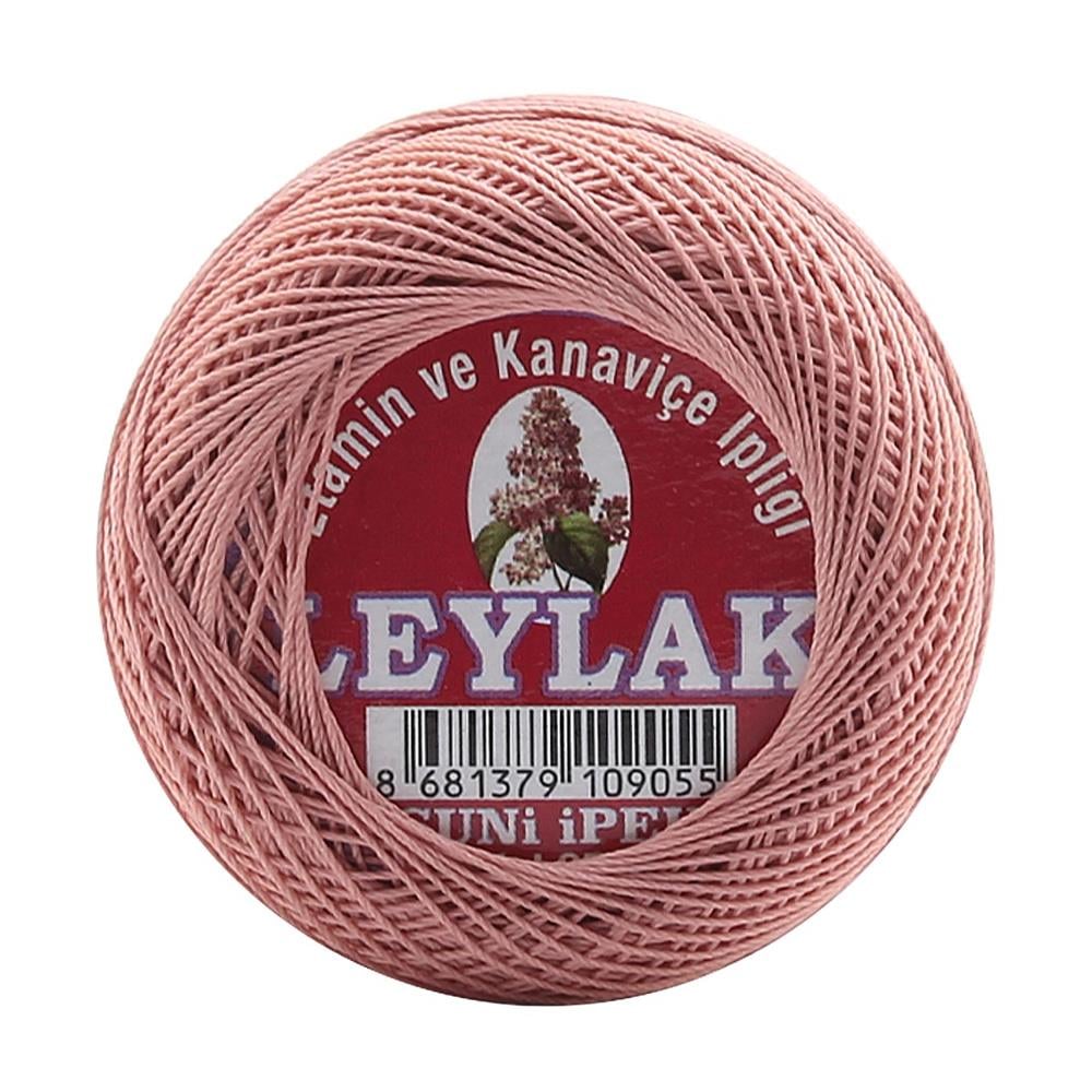 Leylak Suni İpek Etamin ve Kanaviçe İpliği 6 Kat 25 gr 2929 Pudra Pembe