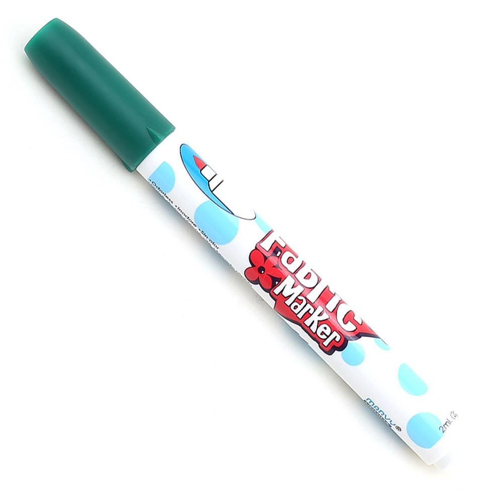 Marvy Fabric Marker Kumaş T-Shirt Boyama Kalemi - Yeşil