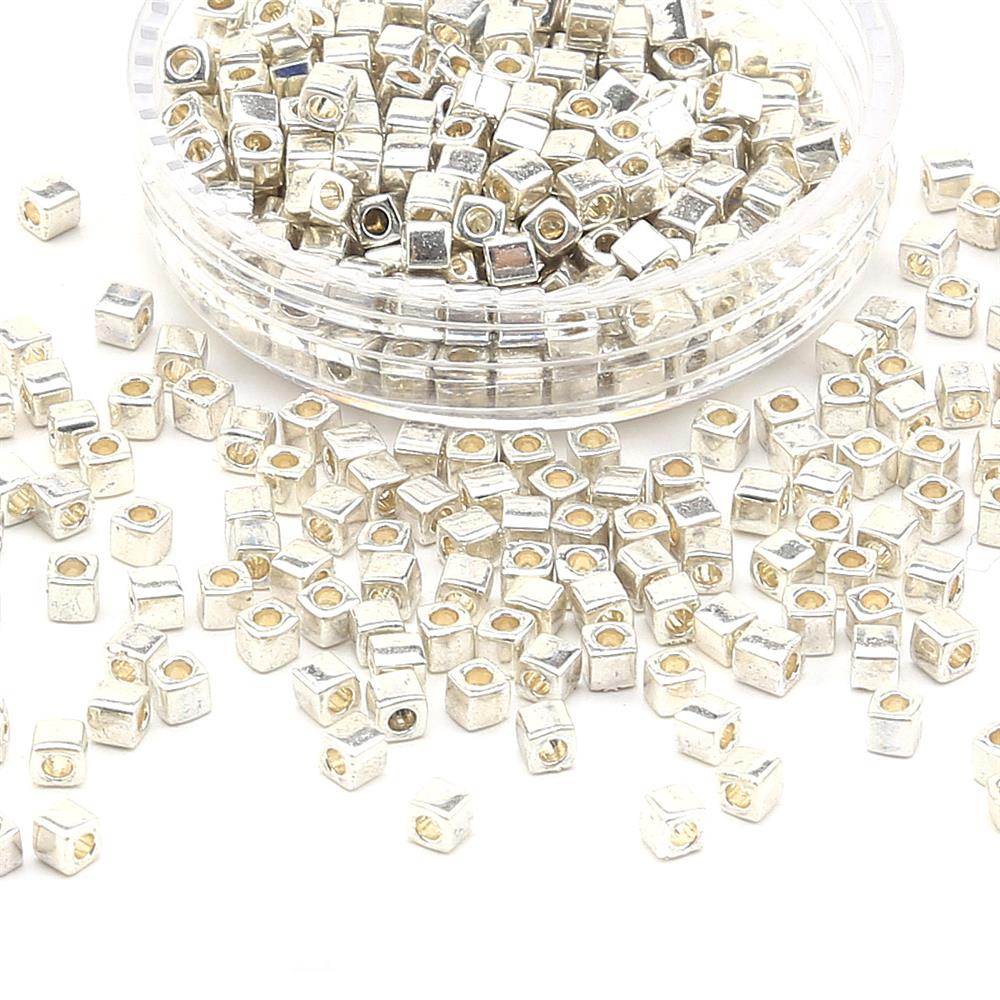 Miyuki Küp Boncuk 1,8 mm Gümüş