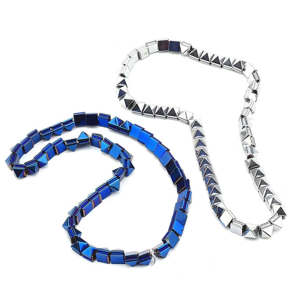 Piramit Şeklinde Hematit Boncuk