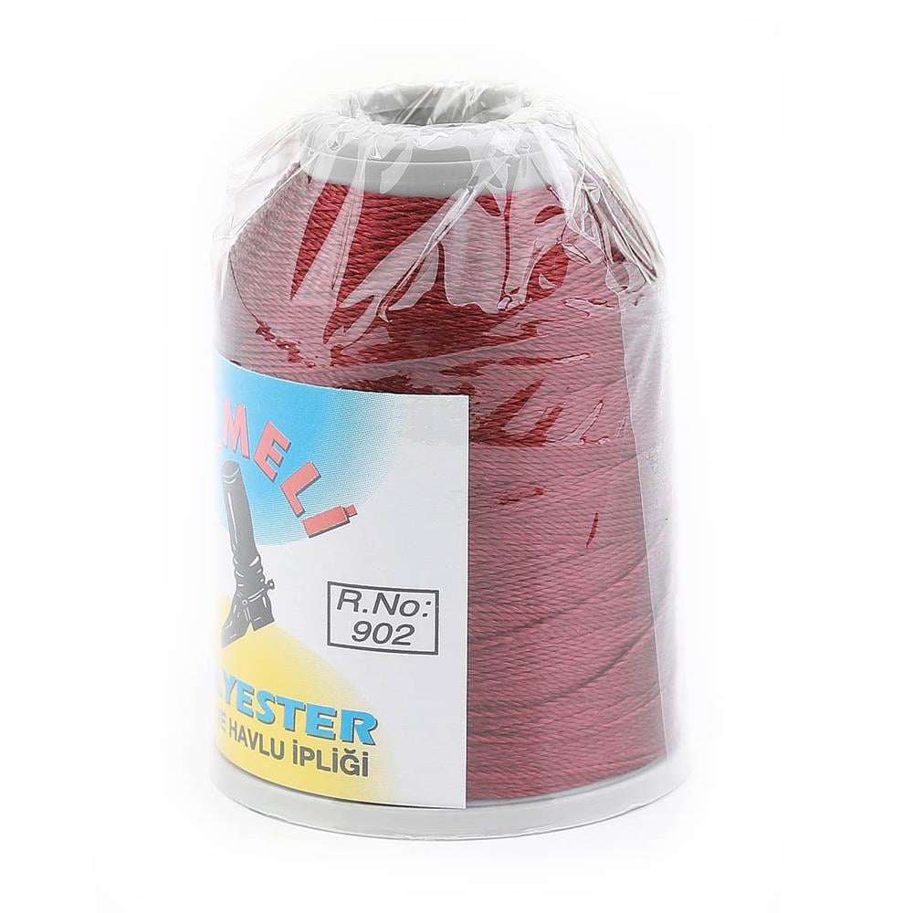 Polyester Oya ve Havlu İpliği 902 Bordo