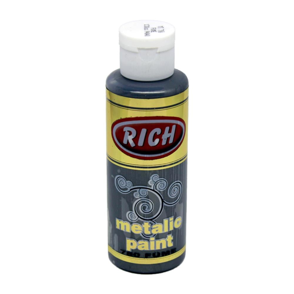 Rich 120 cc Metalik Akrilik Boya - Füme 780