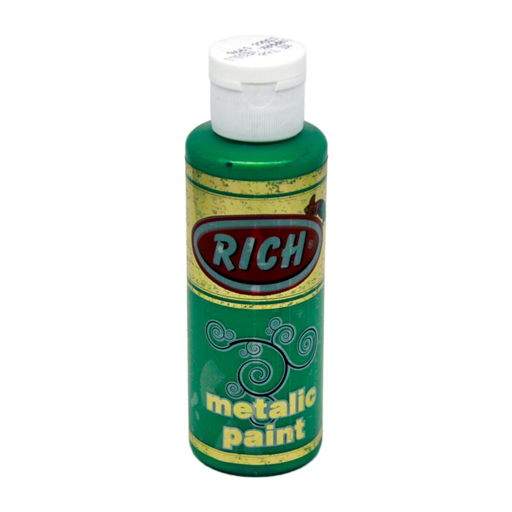 Rich 120 cc Metalik Akrilik Boya - Yaprak Yeşili 766