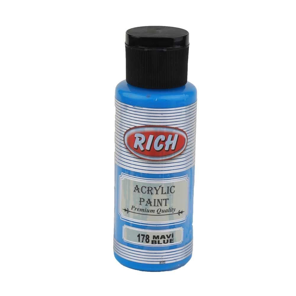 Rich Akrilik Boya Mavi 70 cc