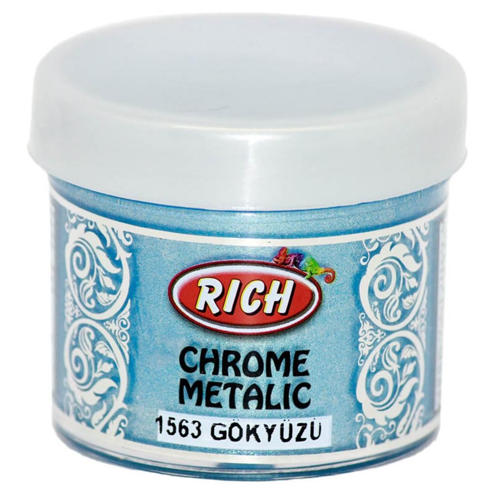 Rich Chrome Metalic Boya 50 cc Gökyüzü 1563