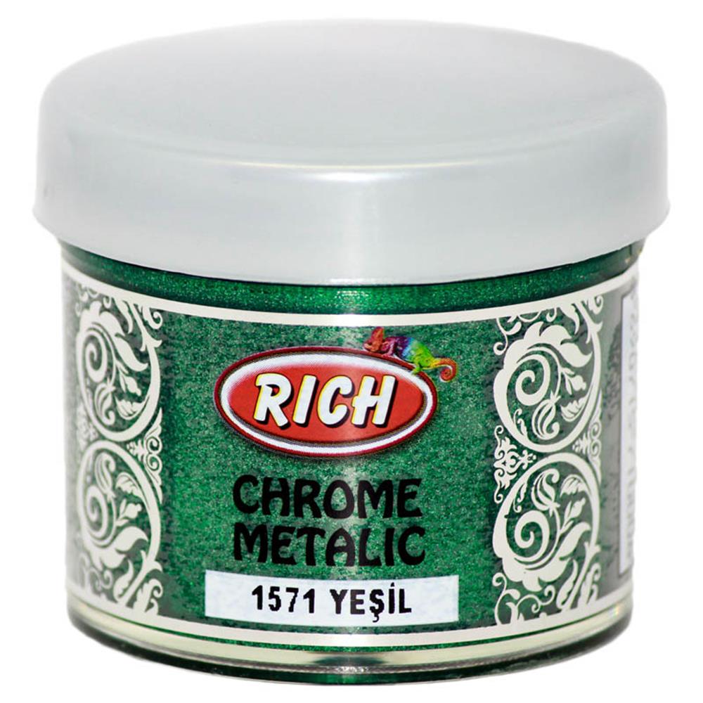 Rich Chrome Metalic Boya 50 cc Yeşil 1571