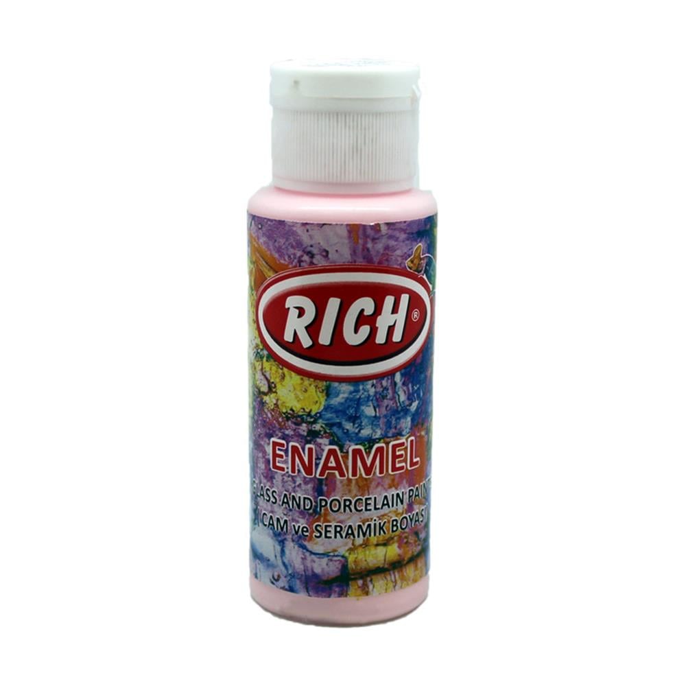 Rich Enamel Cam ve Seramik Boyası Bebek Pembe 350