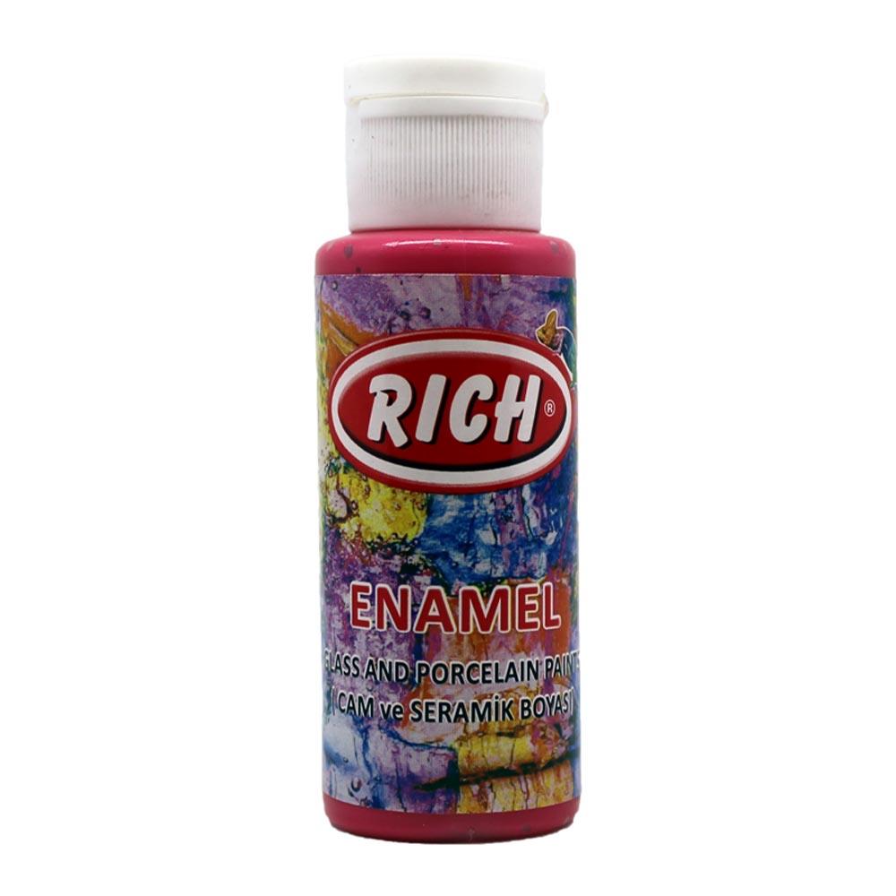 Rich Enamel Cam ve Seramik Boyası Yalı Pembe 312