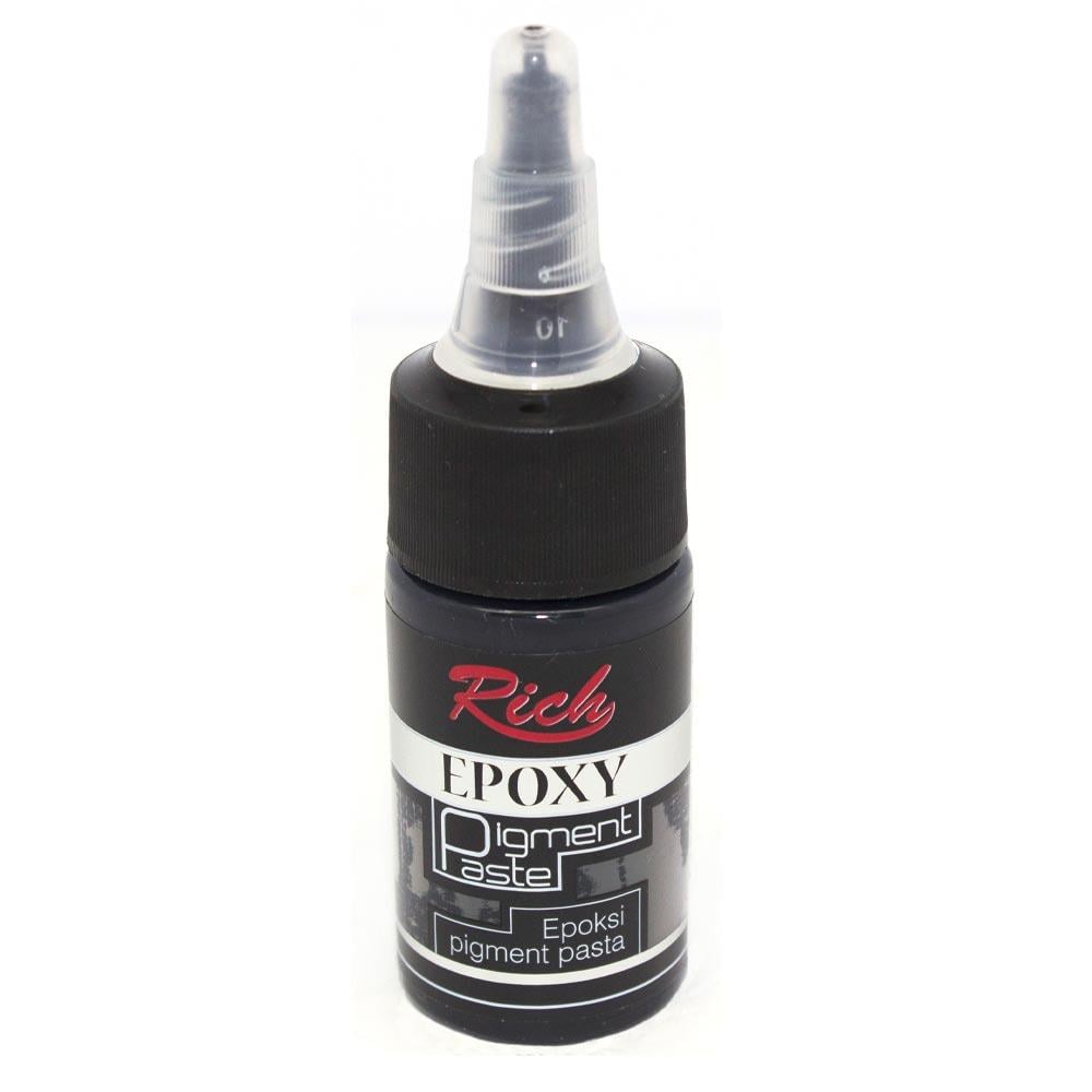 Rich Epoksi Renklendirici Pigment 20 cc - 11362 Siyah
