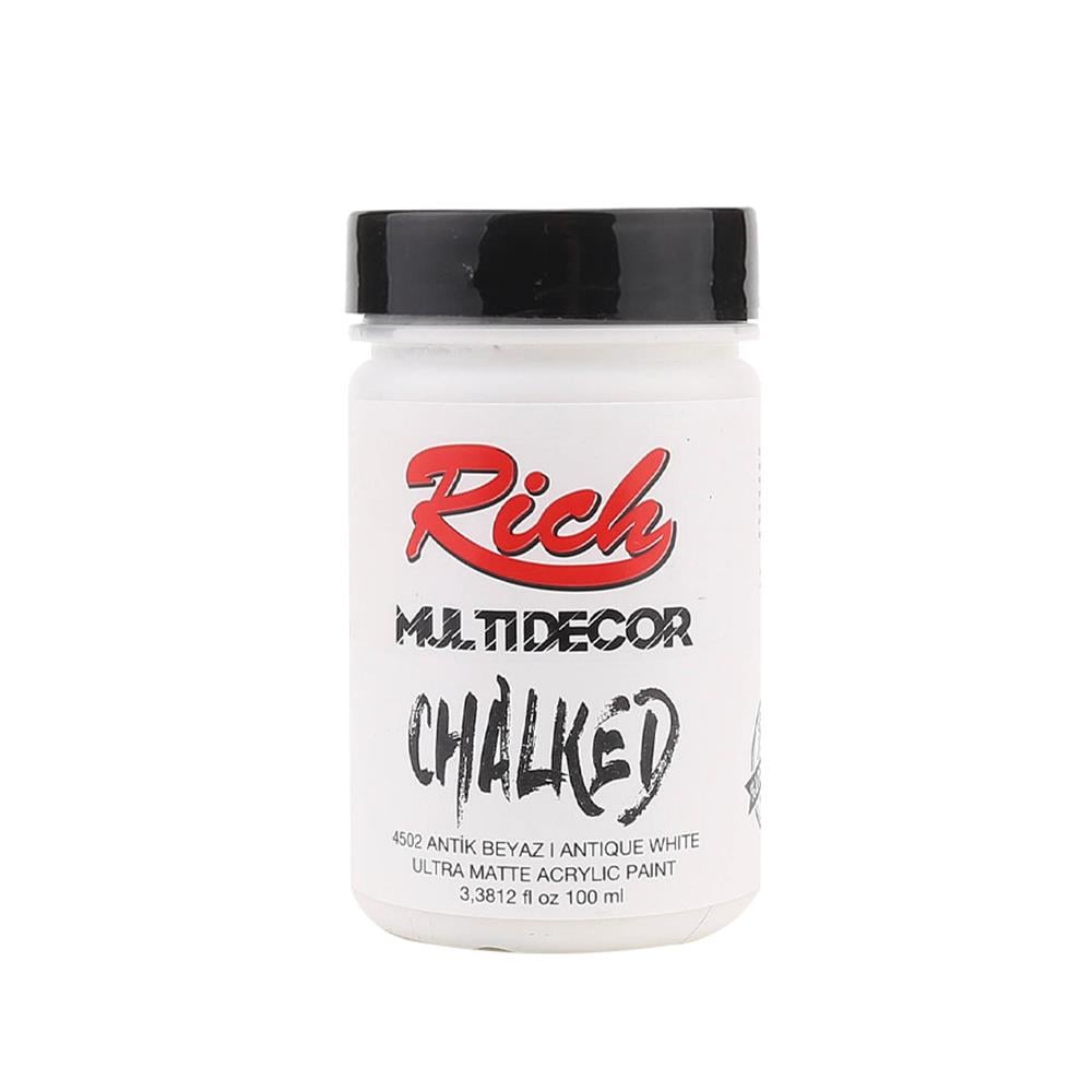 Rich Multi Decor Chalked 100 ml 4502 Antik Beyaz