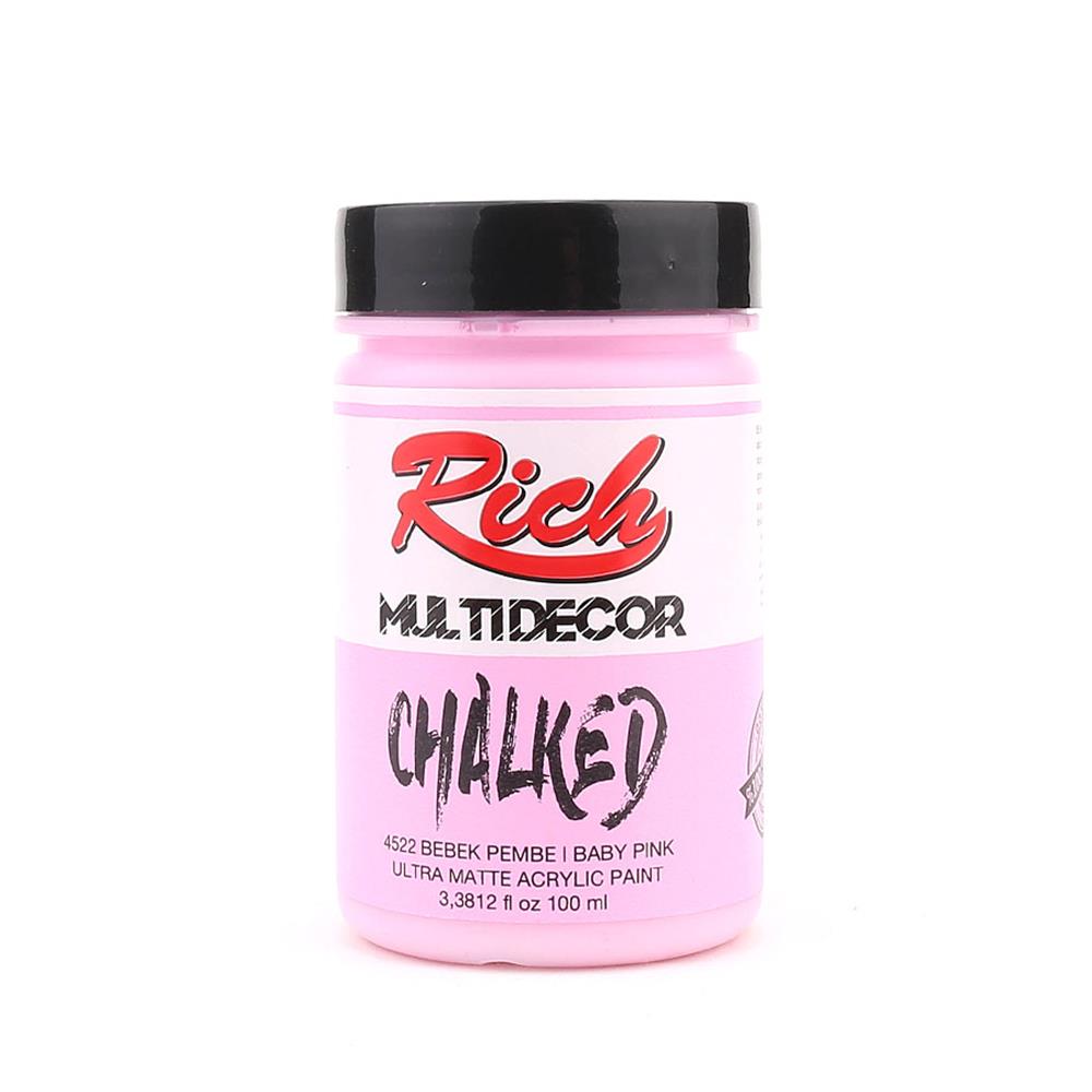 Rich Multi Decor Chalked 100 ml 4522 Bebek Pembe