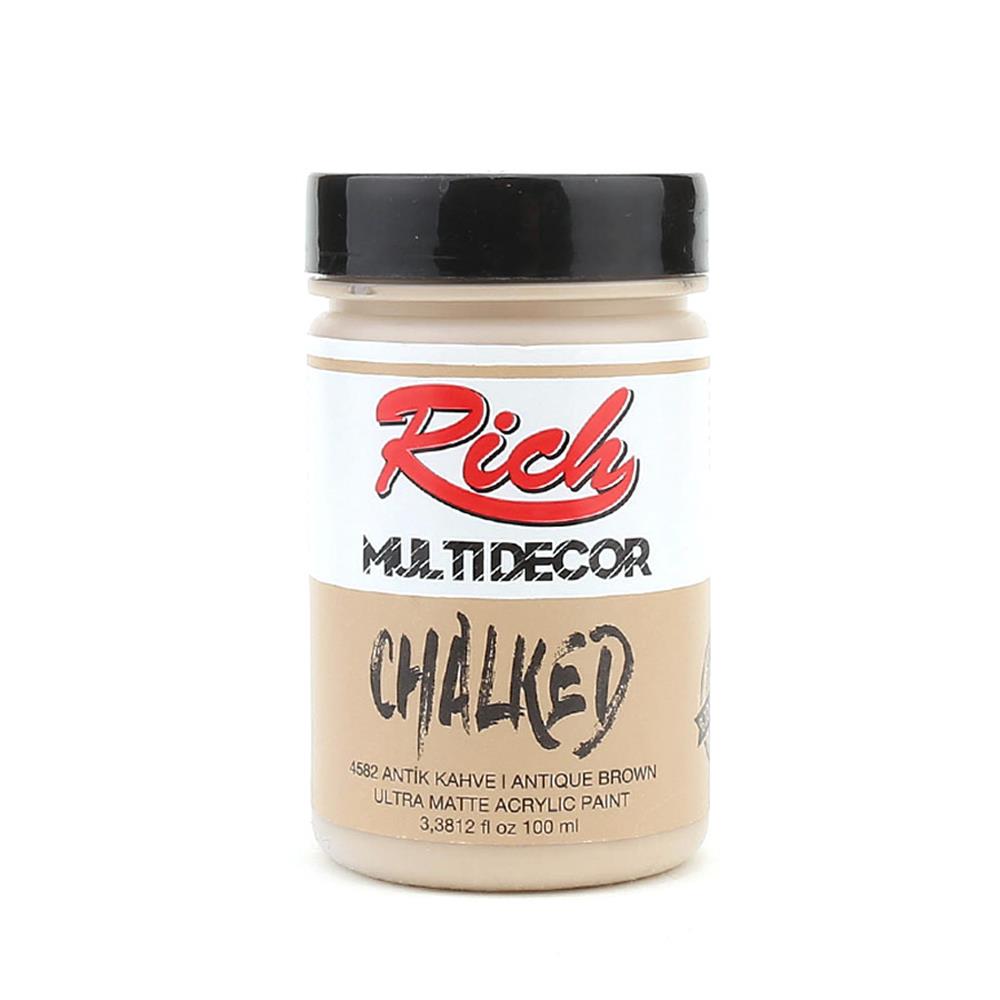 Rich Multi Decor Chalked 100 ml 4582 Antik Kahve