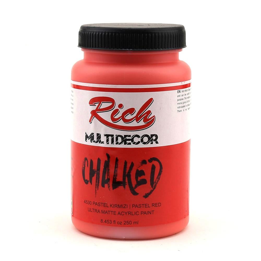 Rich Multi Decor Chalked 250 ml 4530 Pastel Kırmızı